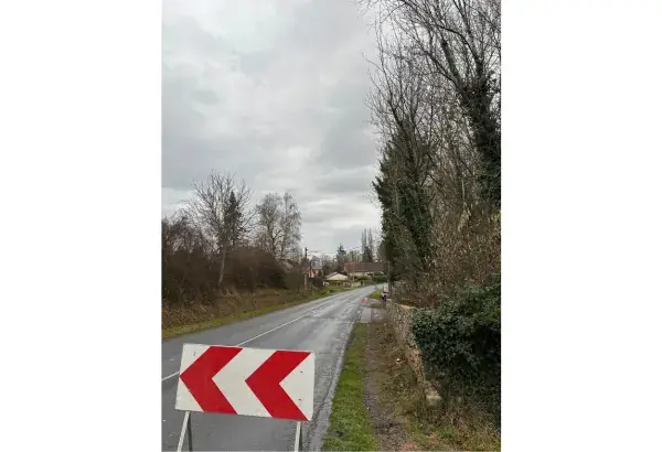 Elagage des branches sur route departementale